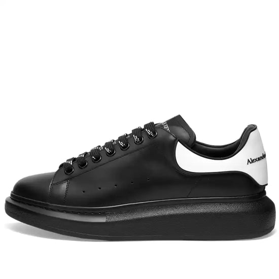 Alexander McQueen Rubber Patch Heel Tab Wedge Sole Sneaker