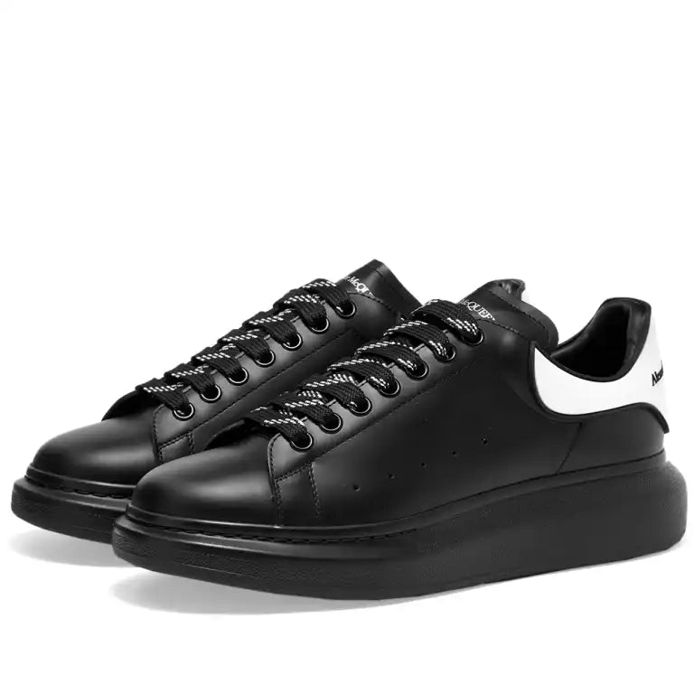 Alexander McQueen Rubber Patch Heel Tab Wedge Sole Sneaker