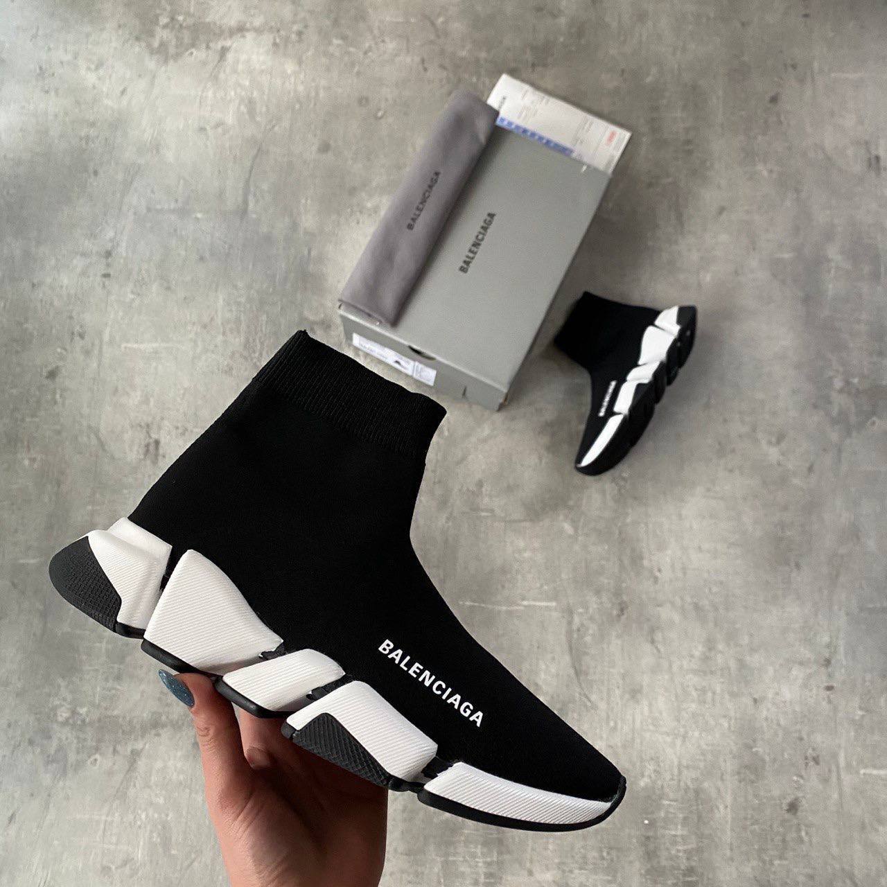 Balenciaga Speed Trainer Black White (2021)