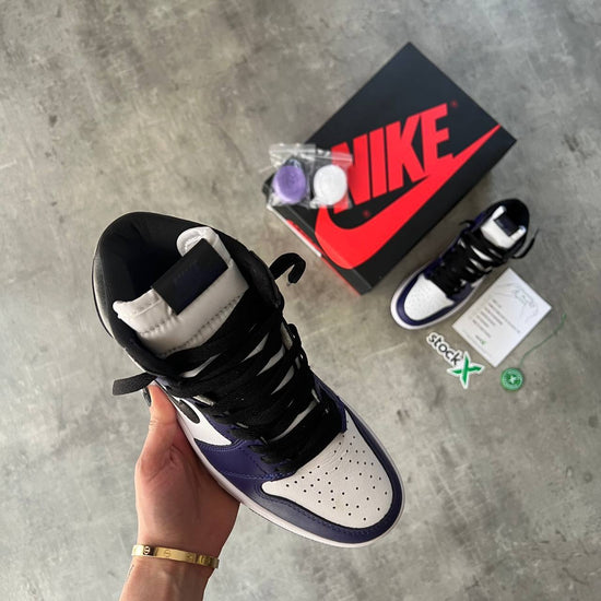 Jordan 1 Retro High Court Purple White